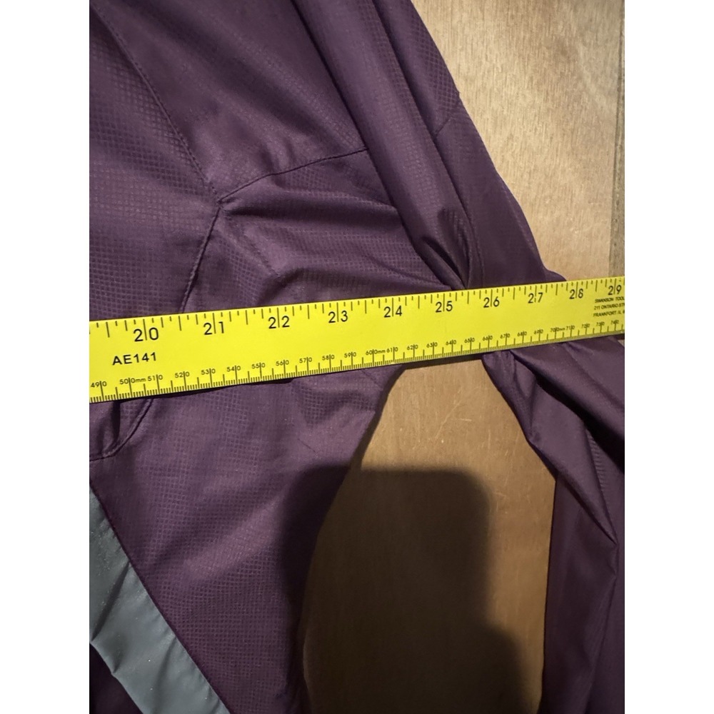 Fox Racing Jacket Womens Sz Large Purple Wind Breaker (R1) - Picture 3 of 5